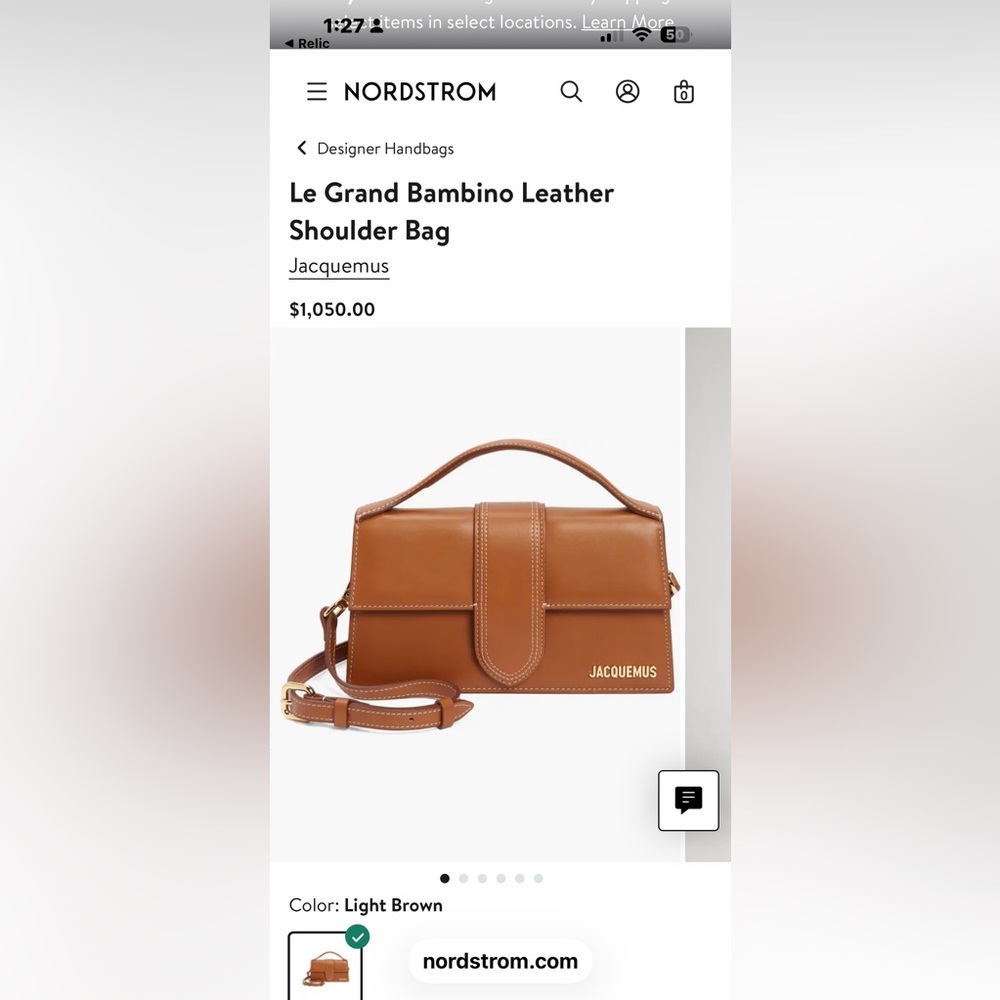 Jacquemus
Le Bambino Leather Crossbody
New with Dust Bag MRSP $1050 - Picture 7 of 7